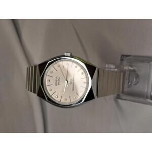 Vintage 70's Geneva Electra 360 Mechanical Watch - Rhinestone Dial -Working Well